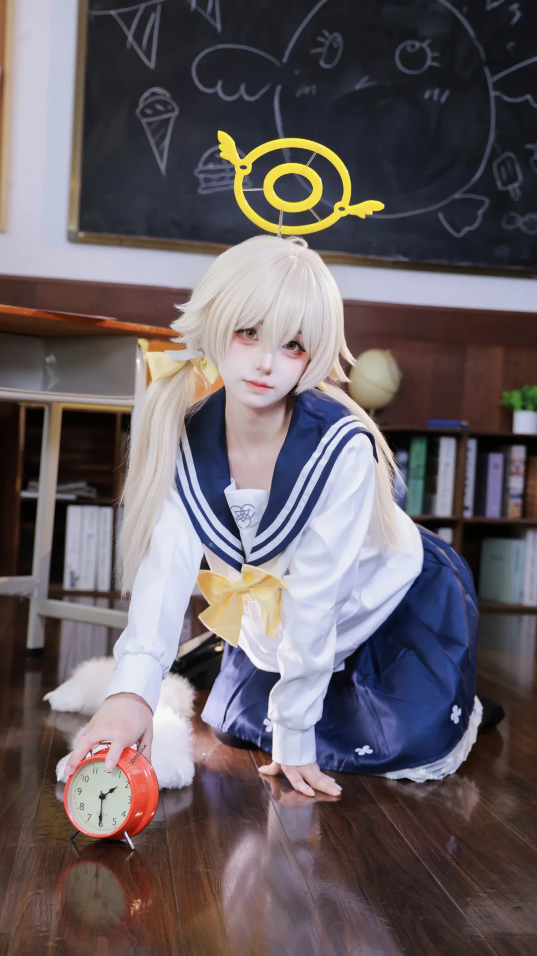 【日富美cos】蔚蓝档案水手服少女的日常记录 - 第 3 张