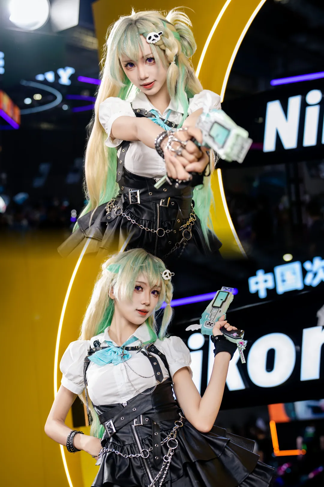 【琳奈cos】BW尼康展臺的帥氣機能風少女 - 第 8 張