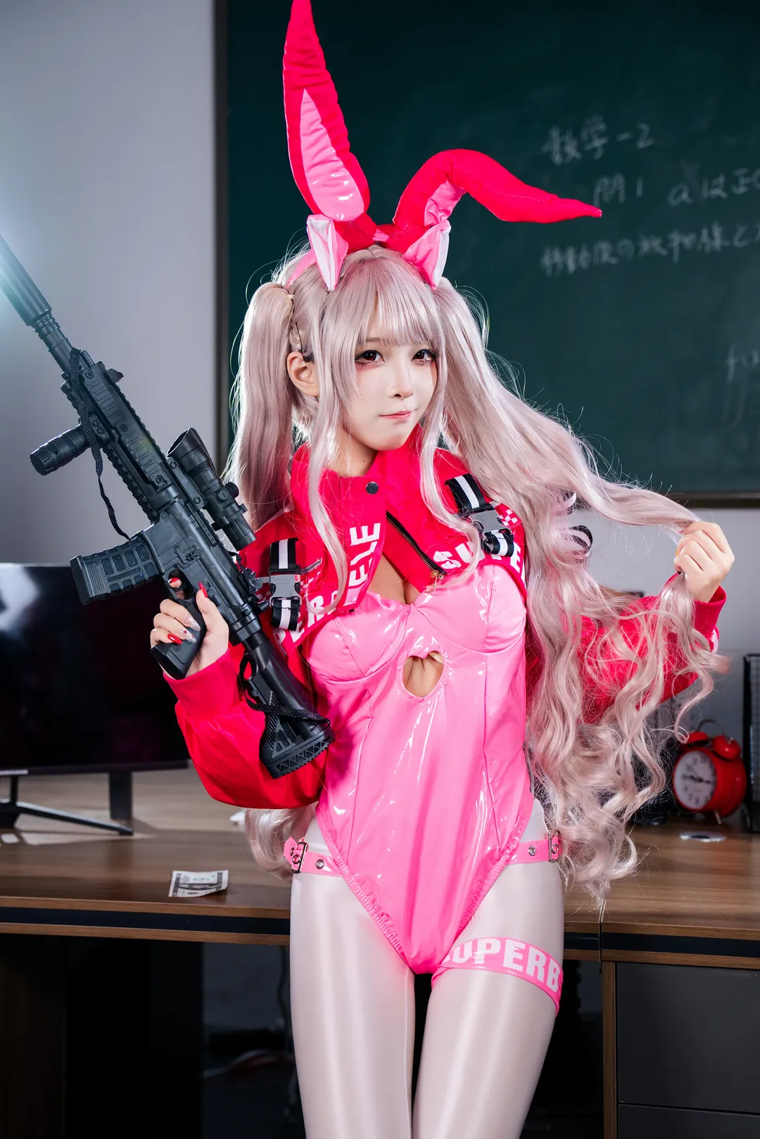 【愛麗絲cos】NIKKE勝利女神兔女郎造型的教室拍攝記錄 - 第 2 張