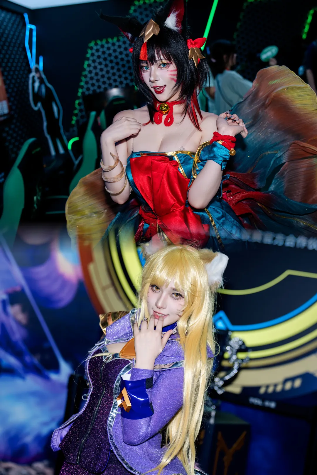 【阿狸cos】英雄聯盟阿狸CJ26對比25，TCL展臺的九尾妖狐 - 第 1 張