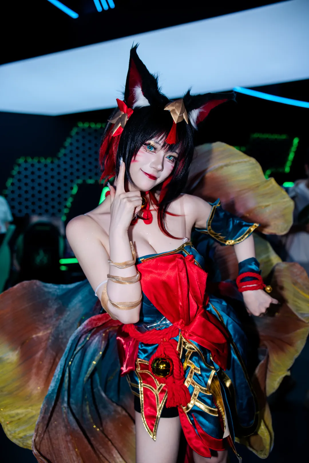 【阿狸cos】英雄聯盟阿狸CJ26對比25，TCL展臺的九尾妖狐 - 第 2 張