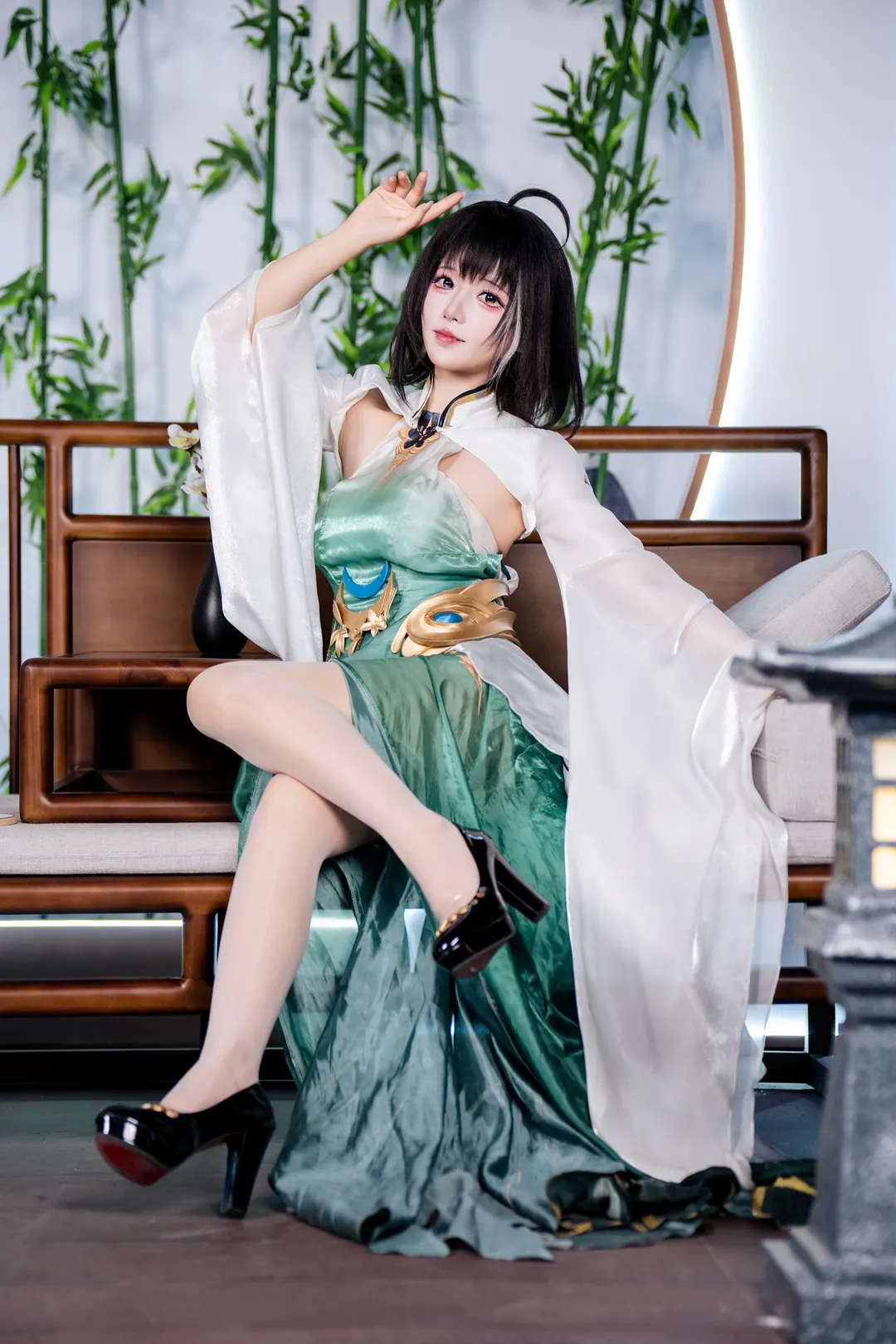 【华甲cos】碧蓝航线华甲，若漆之光婉约华甲 - 第 2 张