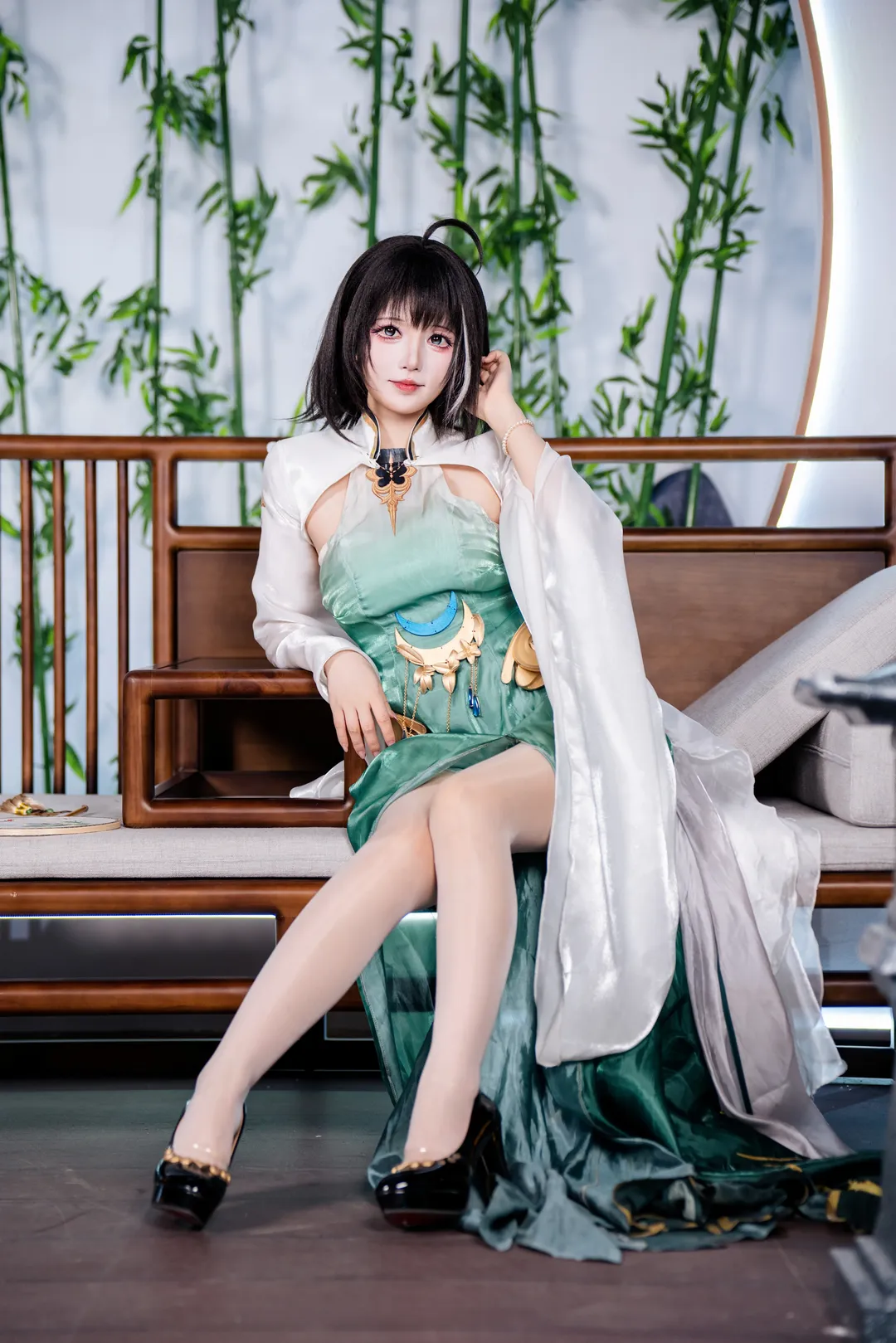 【华甲cos】碧蓝航线华甲，若漆之光婉约华甲 - 第 3 张
