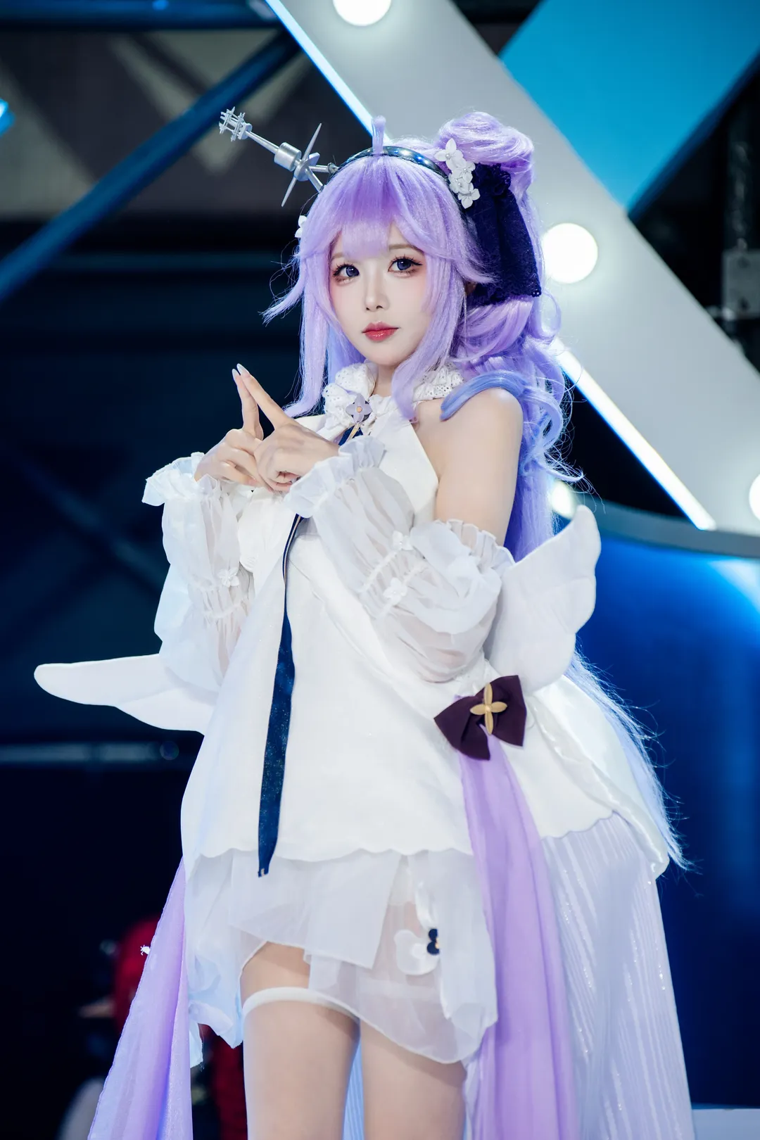 【独角兽cos】碧蓝航线独角兽的夏日清凉装扮 - 第 4 张