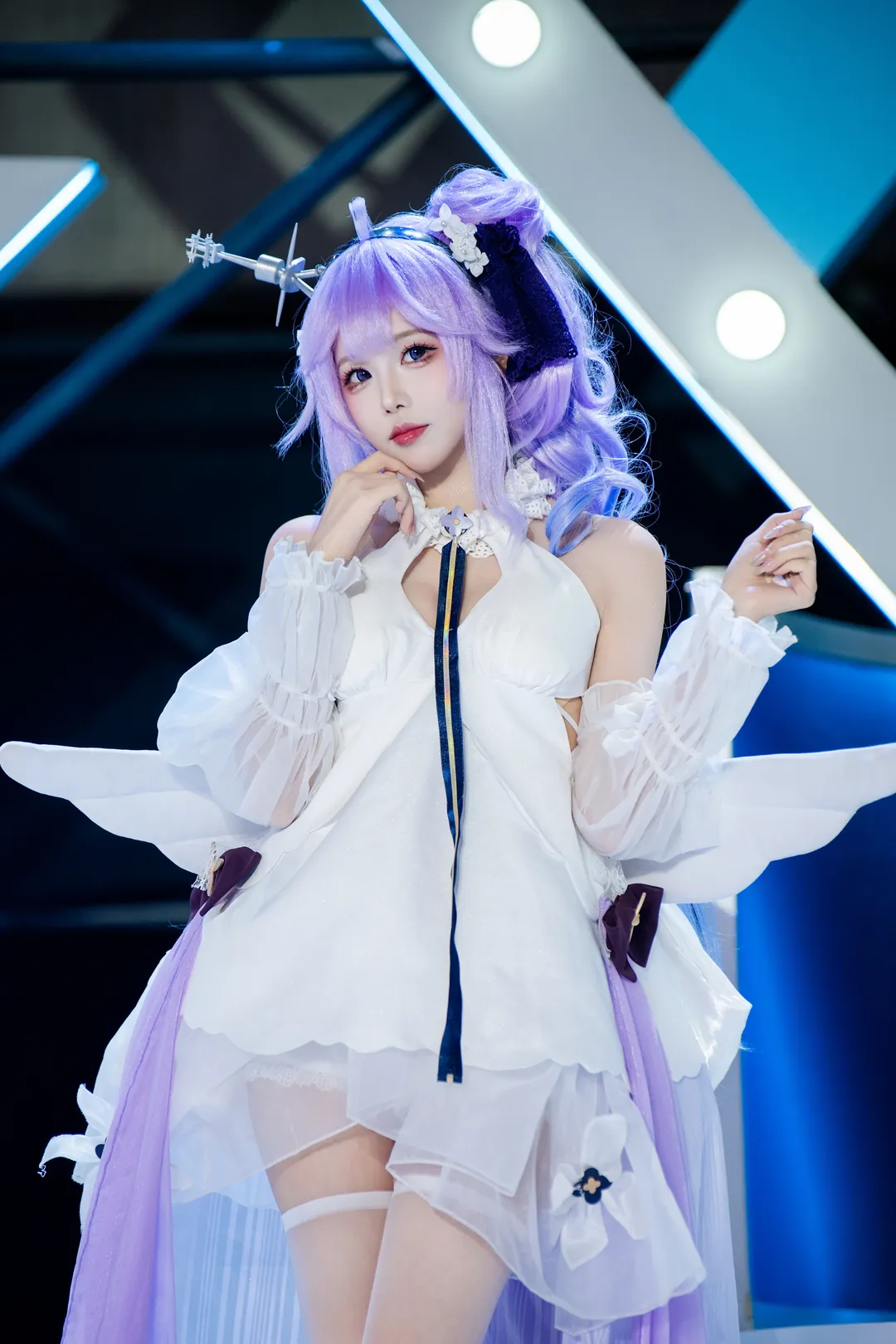 【独角兽cos】碧蓝航线独角兽的夏日清凉装扮 - 第 5 张