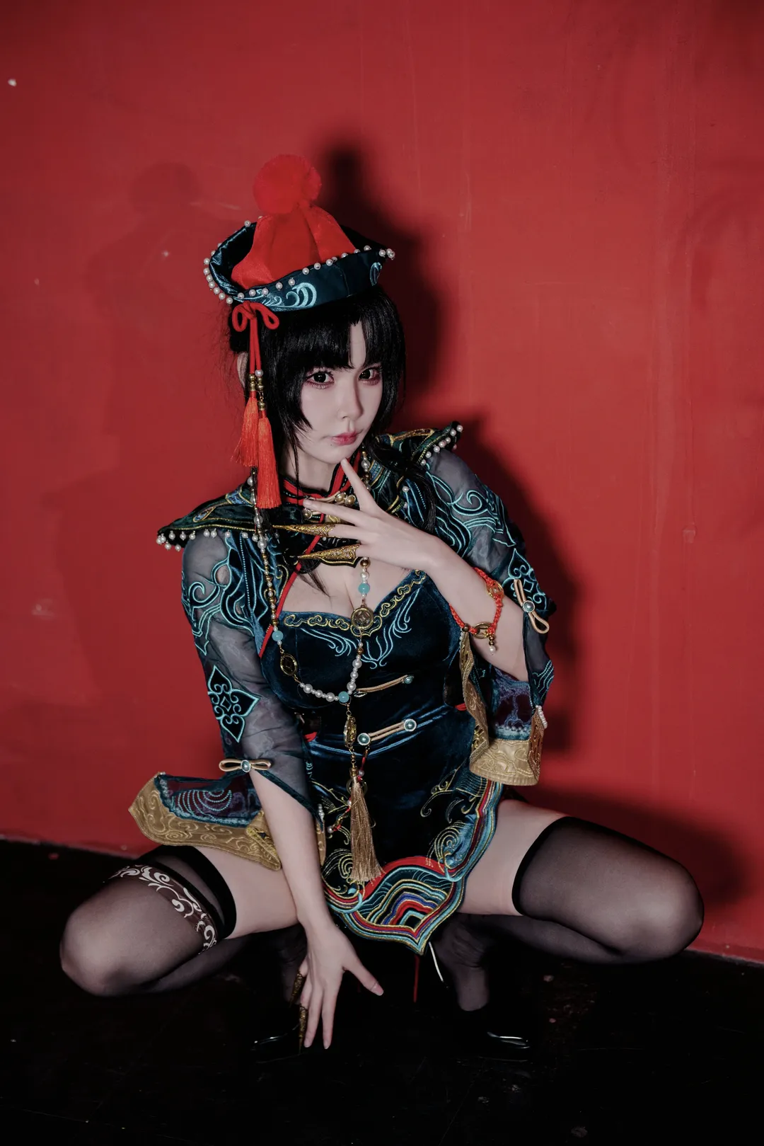 【玉玲珑cos】中元节扮成永劫无间的僵尸少女 - 第 2 张