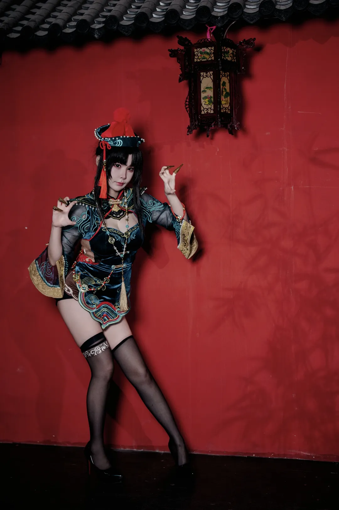 【玉玲珑cos】中元节扮成永劫无间的僵尸少女 - 第 3 张