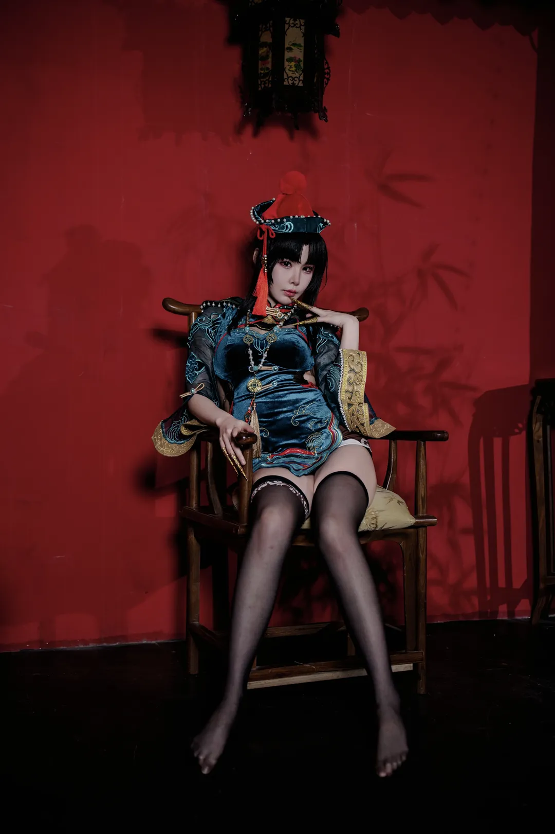 【玉玲珑cos】中元节扮成永劫无间的僵尸少女 - 第 7 张