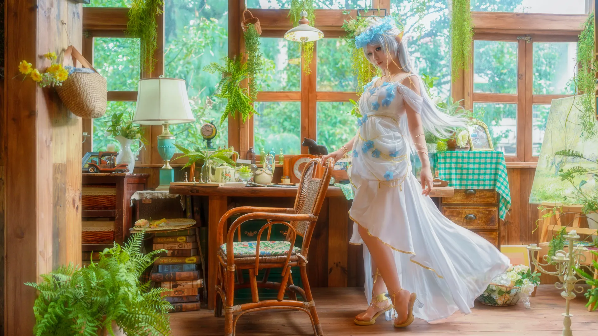 【芙莉莲cos】葬送的芙莉莲林间阅读时光 - 第 2 张