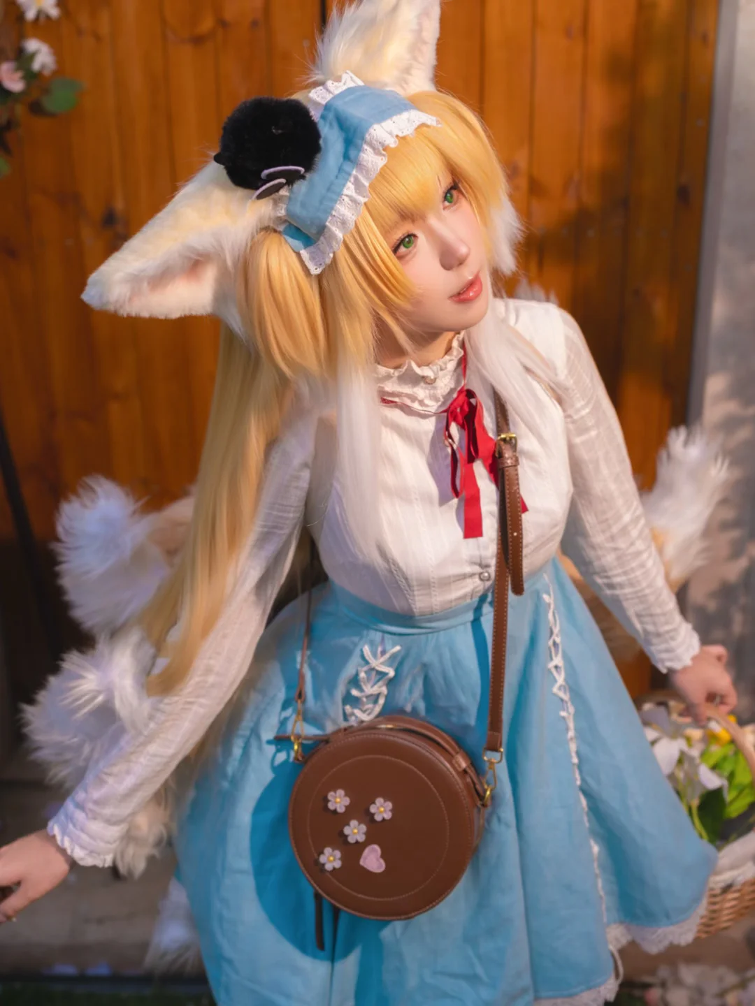【铃兰cos】明日方舟花海中的恬静定格 - 第 1 张