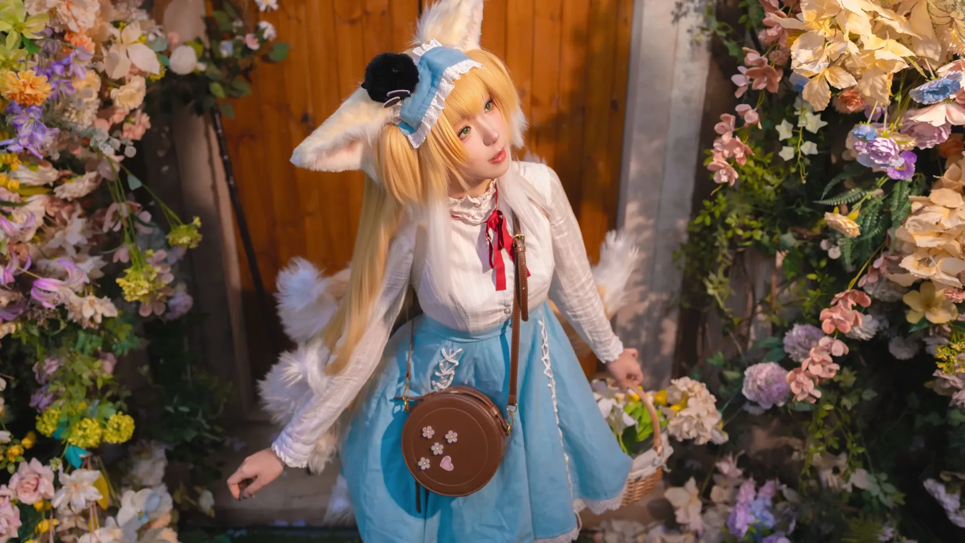 【铃兰cos】明日方舟花海中的恬静定格 - 第 2 张