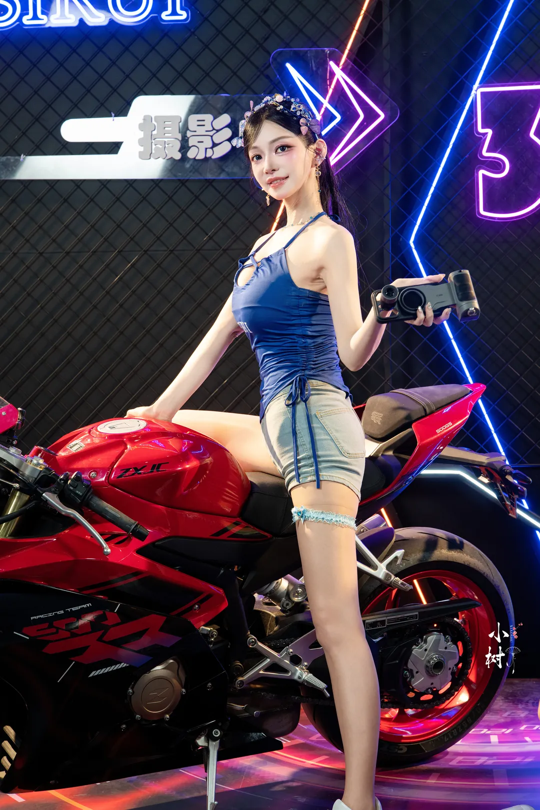 上海P&I攝影展的藍髮天使cosplay嘗試 - 第 1 張