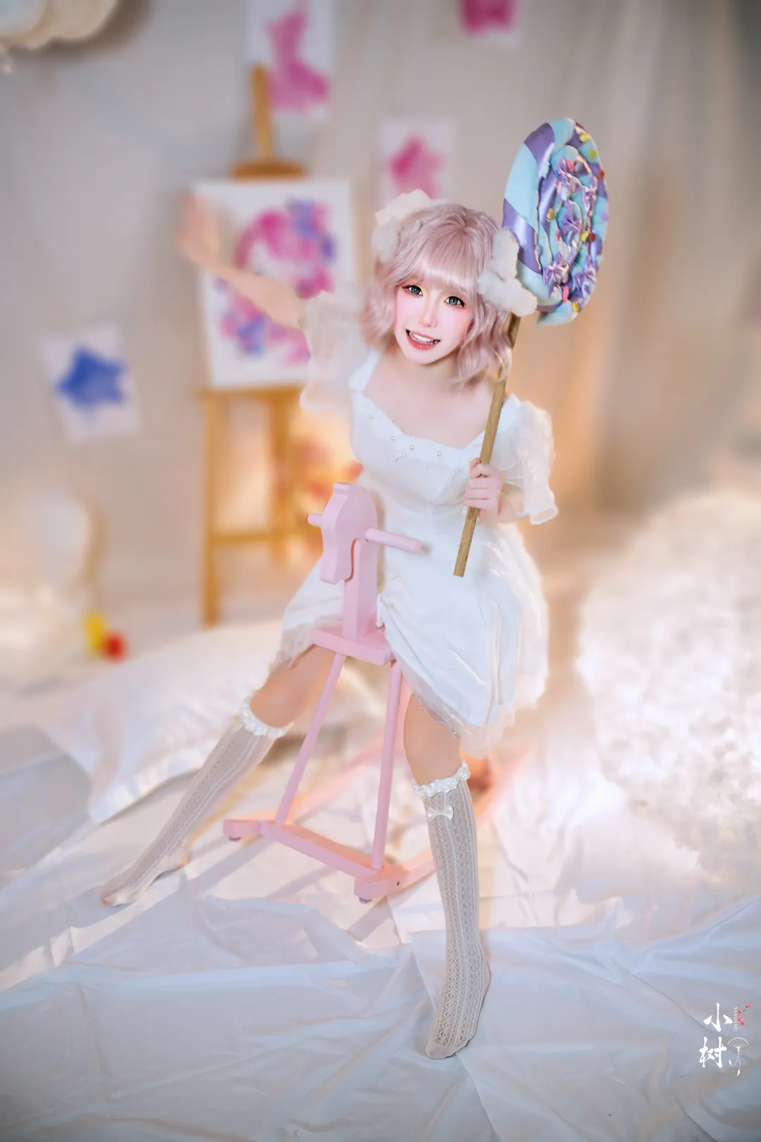 無限暖暖糖果天使風格 夢幻魔法少女氛圍感寫真 - 第 3 張