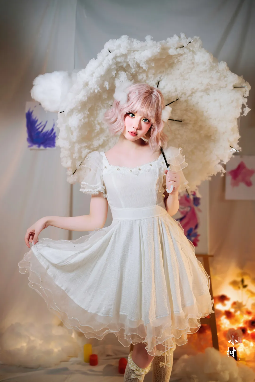 無限暖暖糖果天使風格 夢幻魔法少女氛圍感寫真