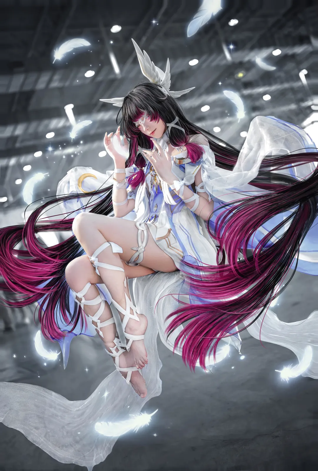 【哥伦比娅cos】原神愚人众少女的幻梦时刻 - 第 1 张