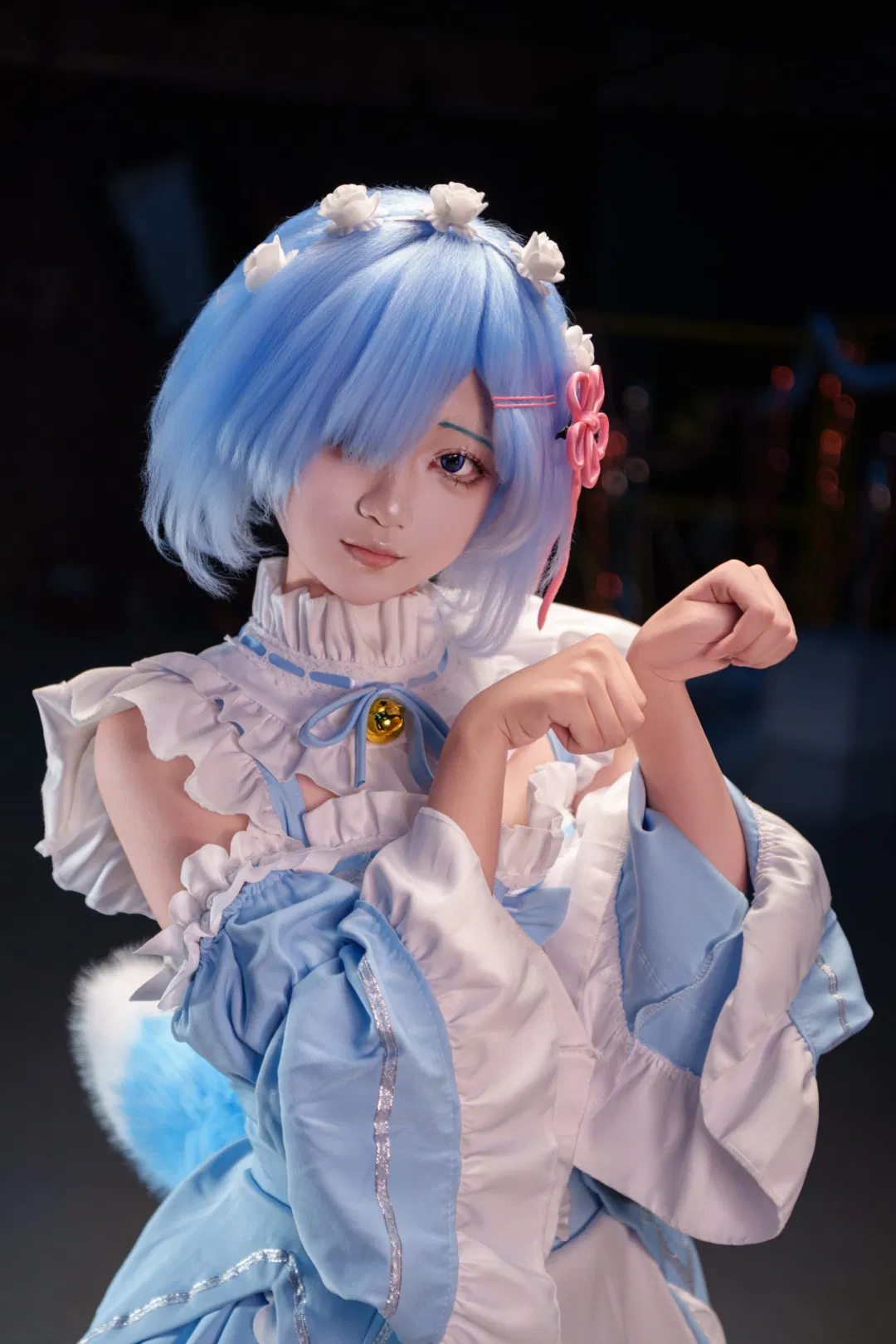 【雷姆cos】在湛江漫展捕捉一只蓝色系女仆 - 第 1 张