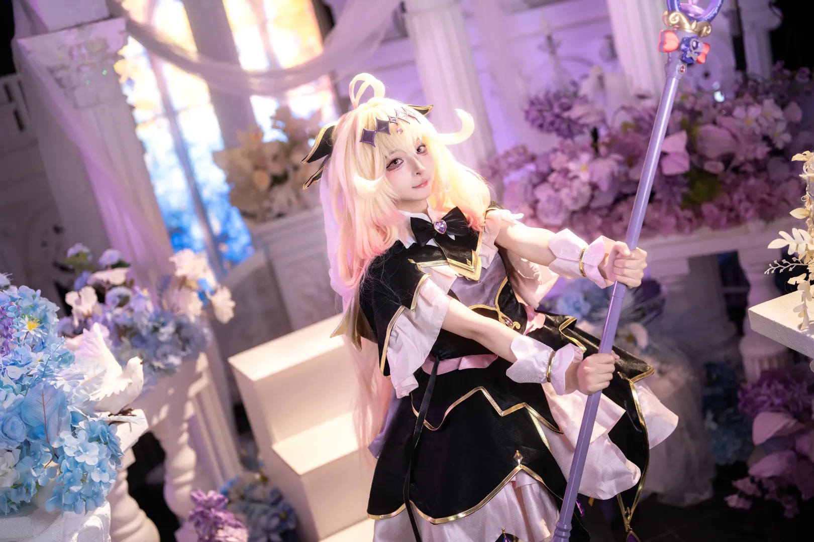 【森亚露露卡cos】光之美少女的古典奇幻场景拍摄 - 第 1 张