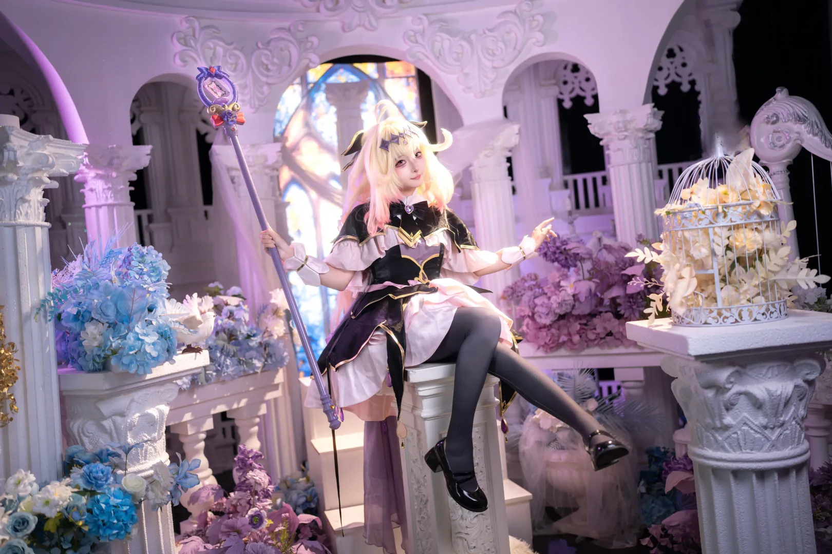 【森亚露露卡cos】光之美少女的古典奇幻场景拍摄 - 第 3 张