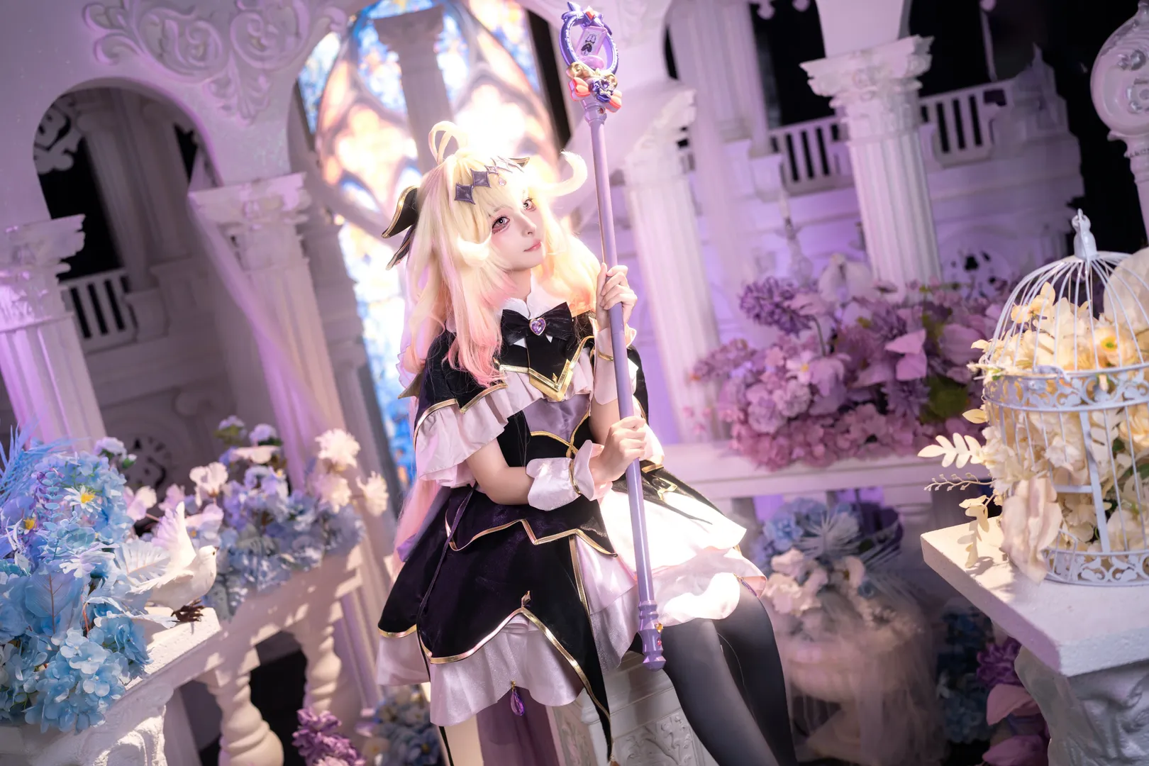 【森亚露露卡cos】光之美少女的古典奇幻场景拍摄 - 第 4 张