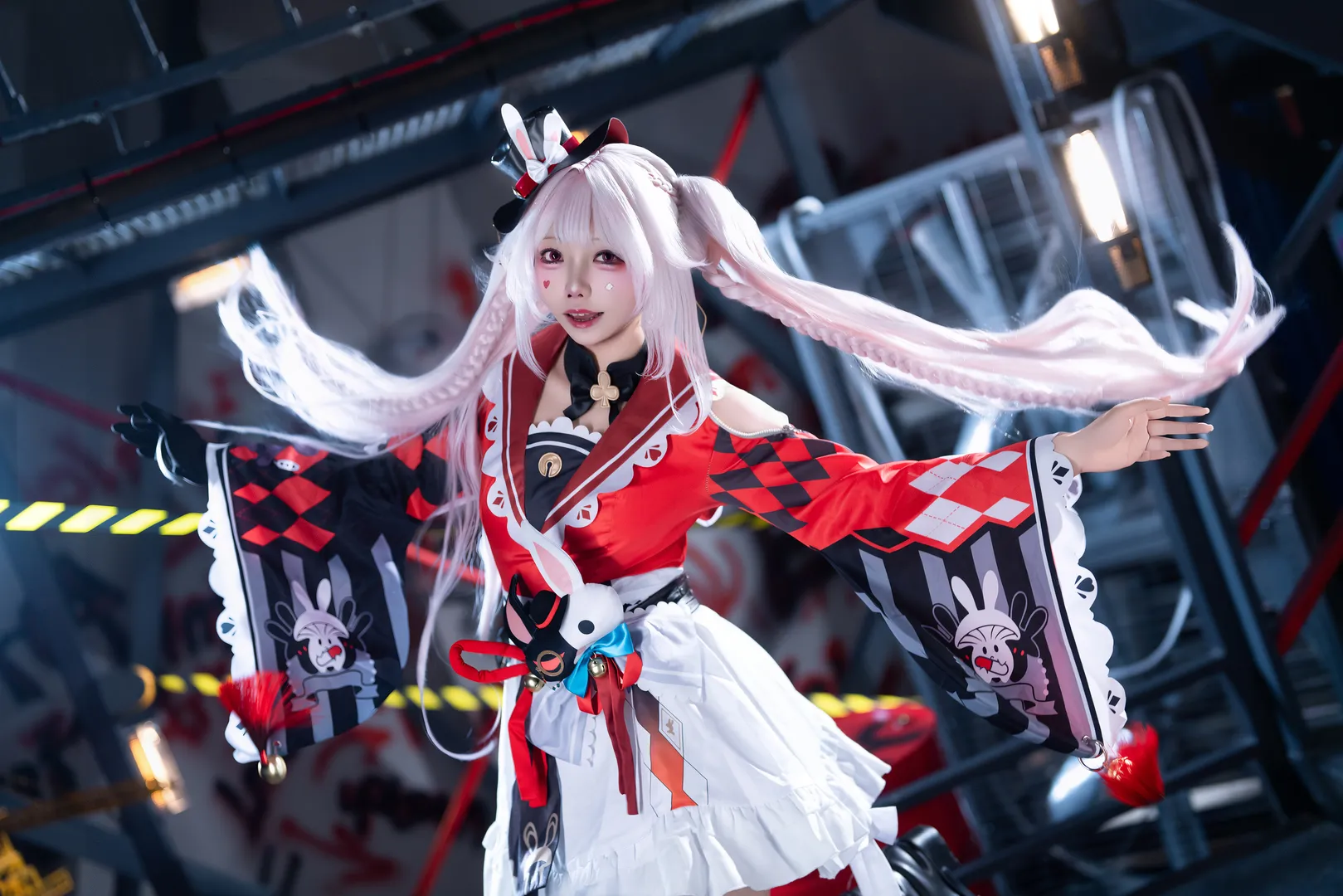 【火花cos】崩坏星穹铁道里的红白兔子，今天玩点不一样的 - 第 4 张