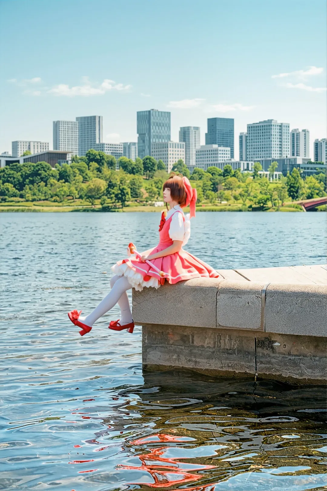【木之本樱cos】魔卡少女樱，水边的夏日魔法使 - 第 2 张