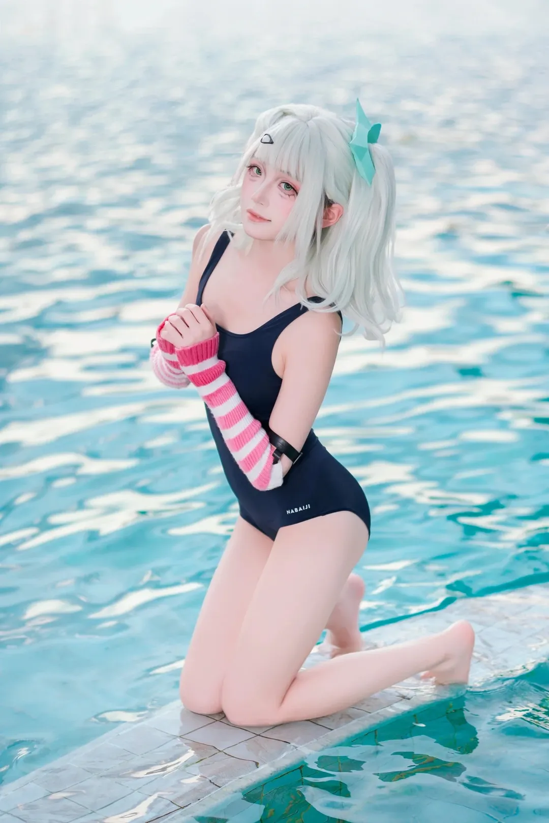 【千夏cos】夏日泳池边的写真记录 - 第 2 张