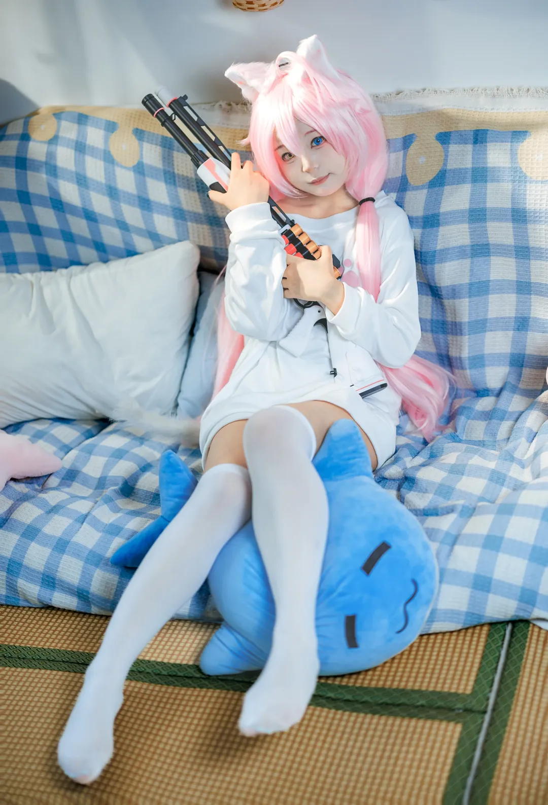 【小鸟游星野cos】蔚蓝档案里的居家休息日 - 第 1 张
