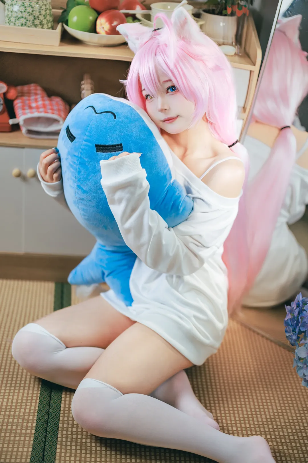 【小鸟游星野cos】蔚蓝档案里的居家休息日 - 第 4 张
