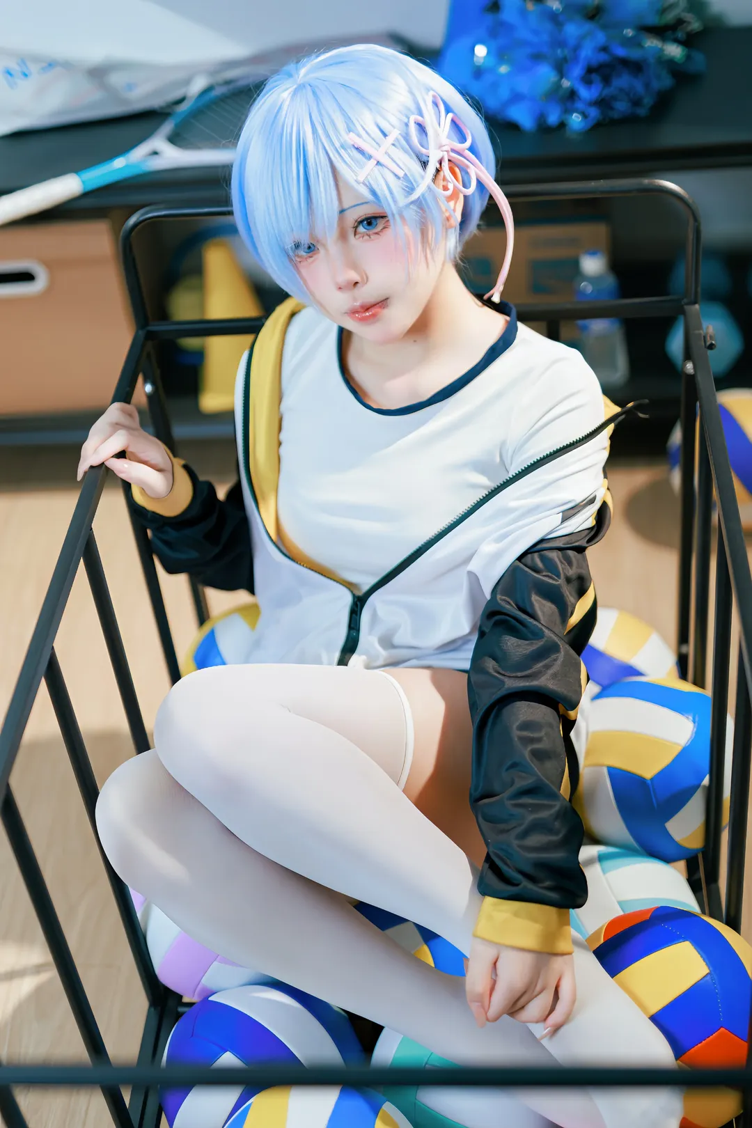 【蕾姆cos】从零开始的异世界生活体操服拍摄记录 - 第 2 张