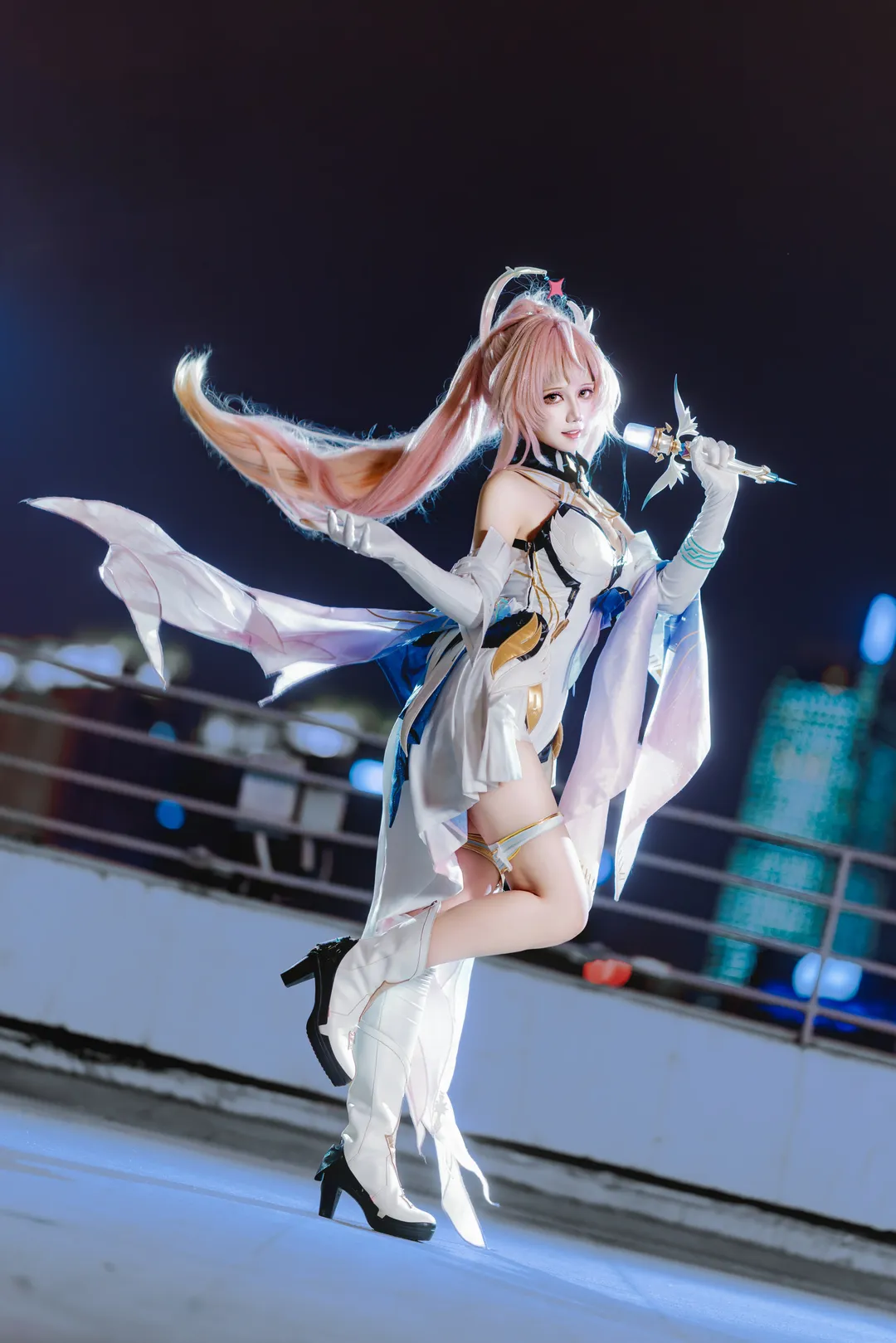暗黑哥特与赛博科幻，多套风格cosplay拍摄幕后分享 - 第 11 张