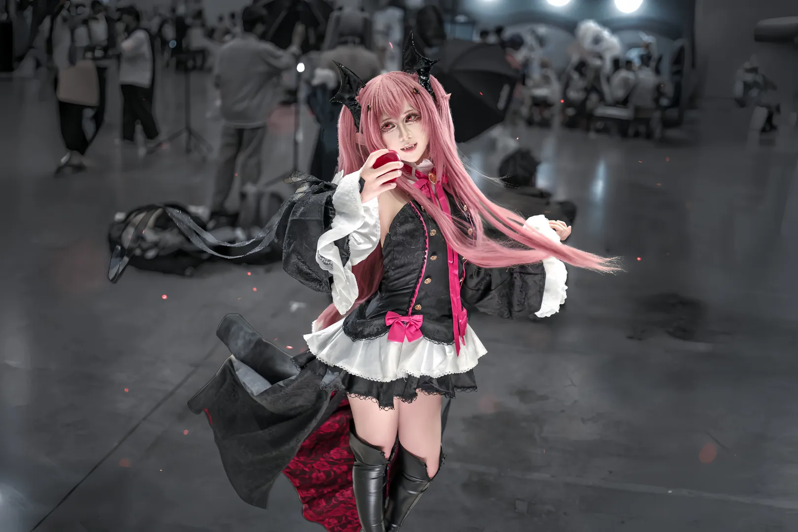 暗黑哥特与赛博科幻，多套风格cosplay拍摄幕后分享 - 第 4 张