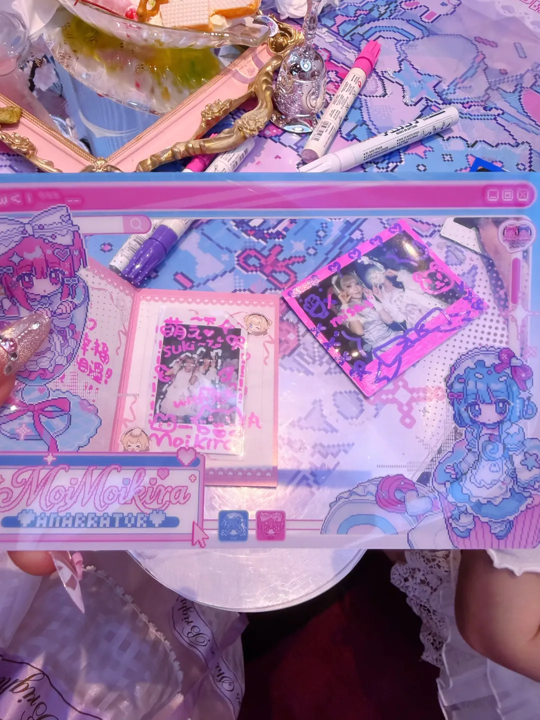 穿粉色Lolita去啊旁白联名女仆咖的探店实录 - 第 5 张
