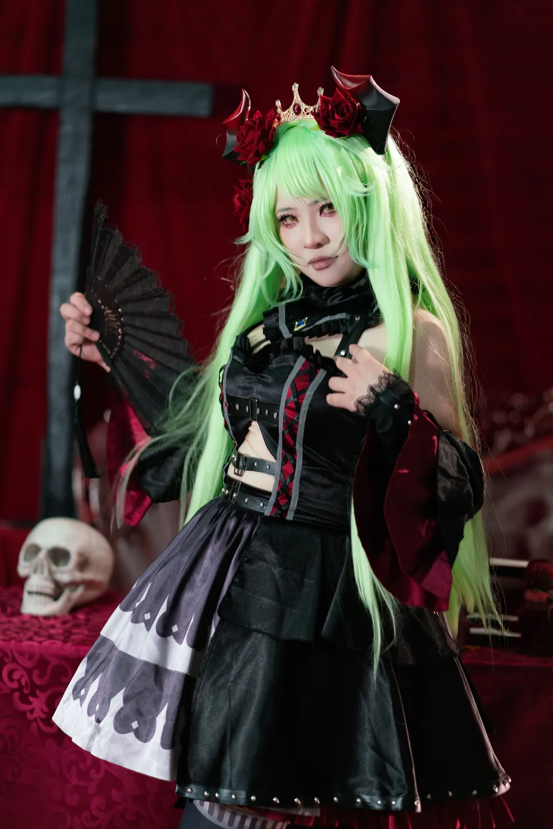 【魔王cos】死馆2 暗黑哥特风拉满的危险反派 - 第 1 张