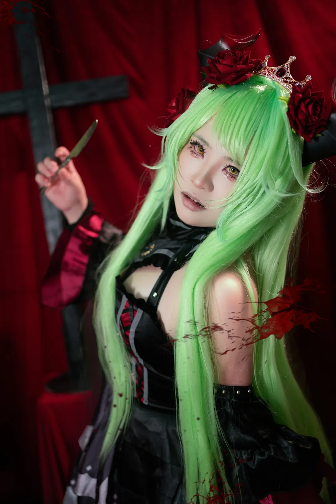 【魔王cos】死馆2 暗黑哥特风拉满的危险反派 - 第 3 张
