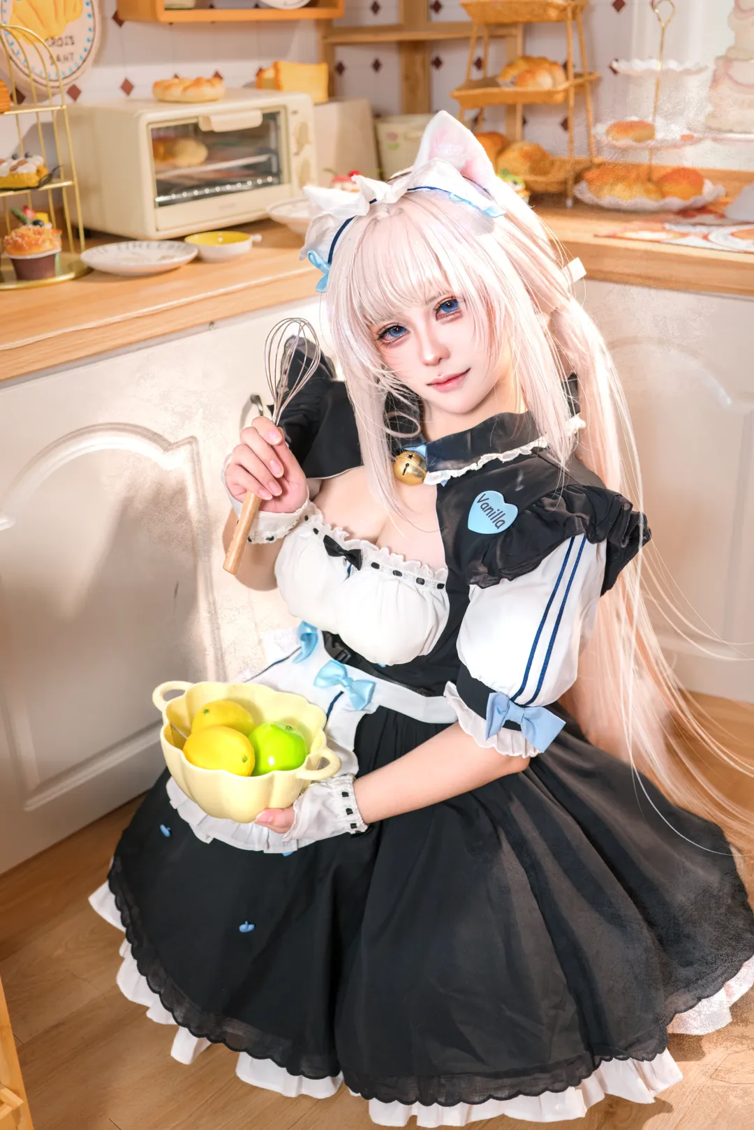 【香子兰cos】巧克力与香子兰猫娘乐园，烘焙厨房的甜蜜陪伴 - 第 3 张