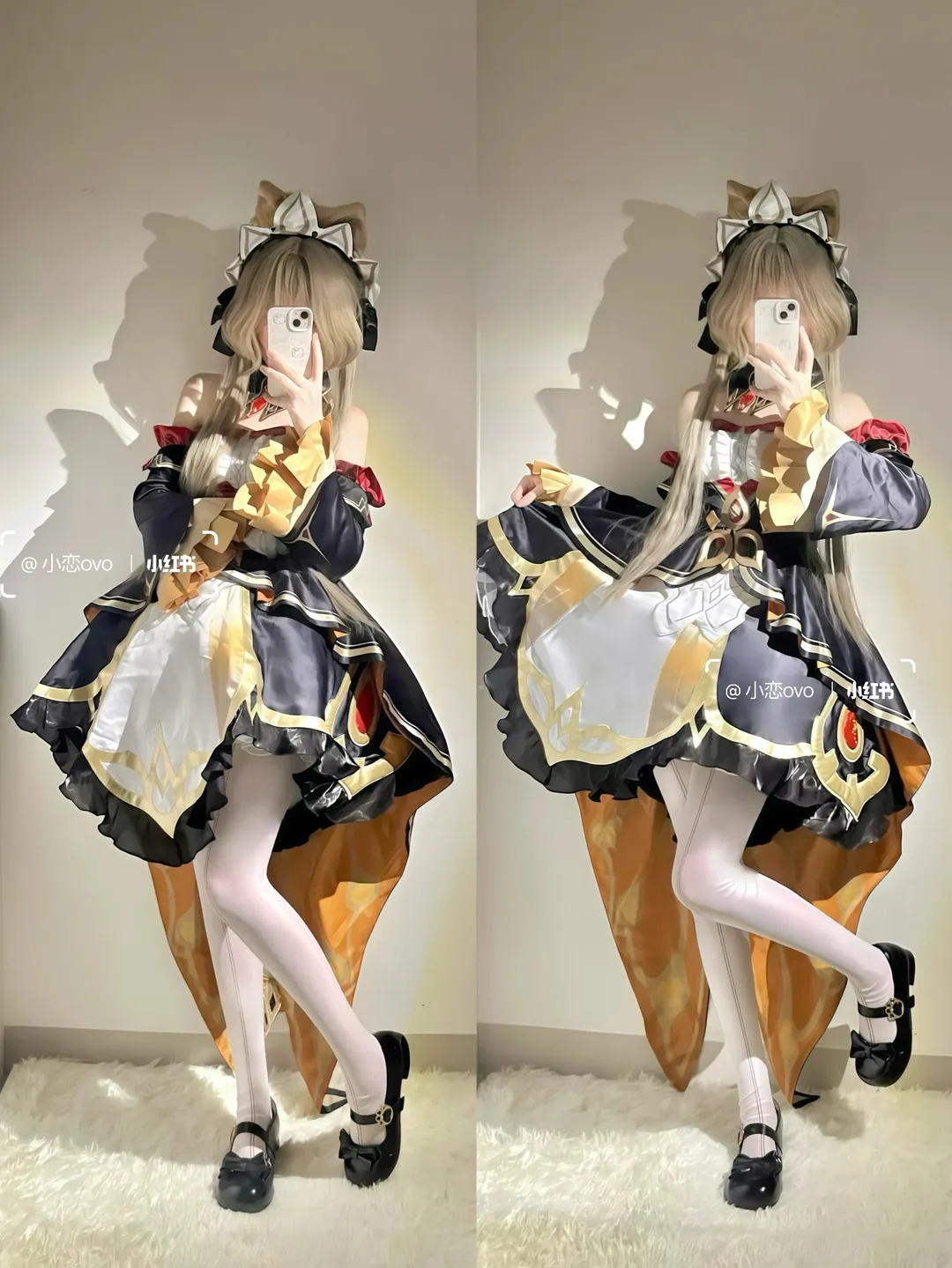 【桑得涅cos】原神愚人众木偶的C服试穿体验 - 第 1 张