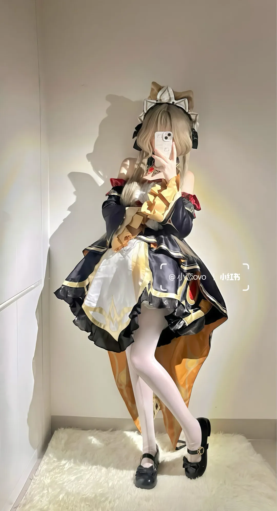 【桑得涅cos】原神愚人众木偶的C服试穿体验 - 第 2 张