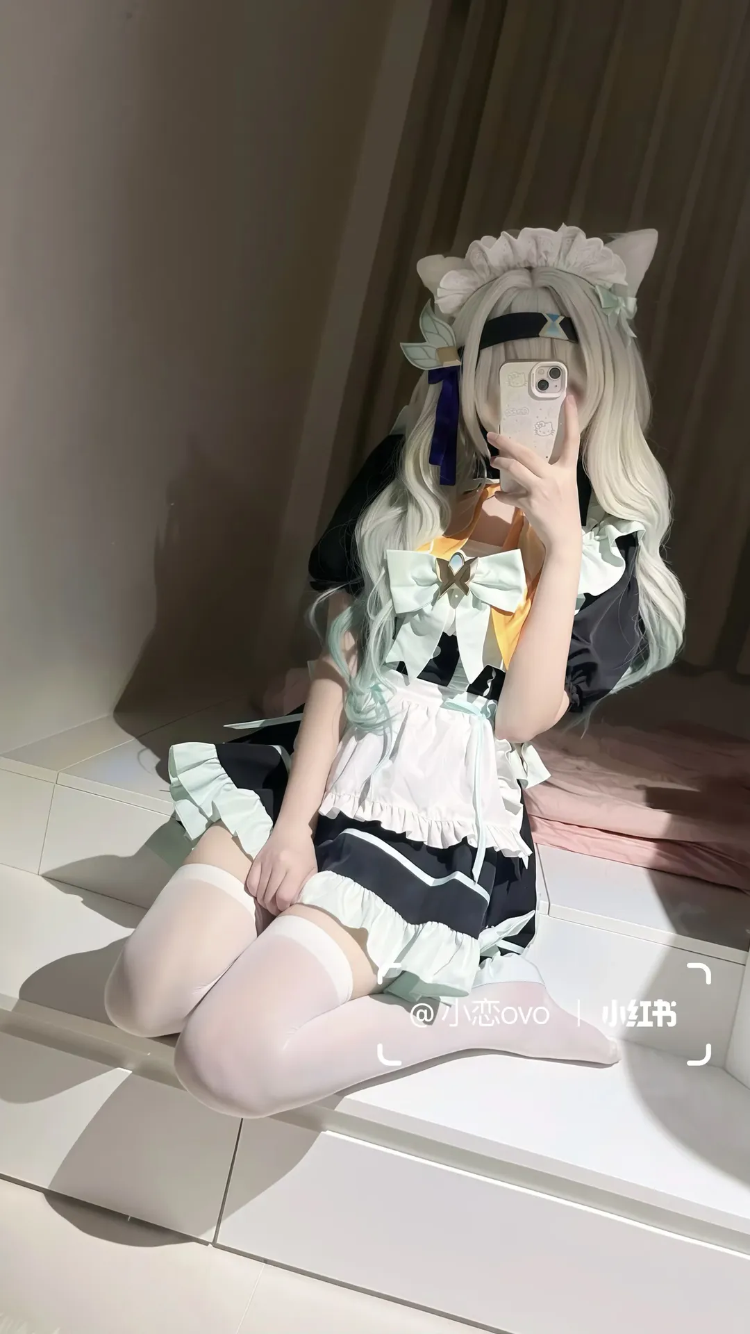 【流萤cos】崩坏星穹铁道女仆私设，很不高兴为你服务 - 第 1 张