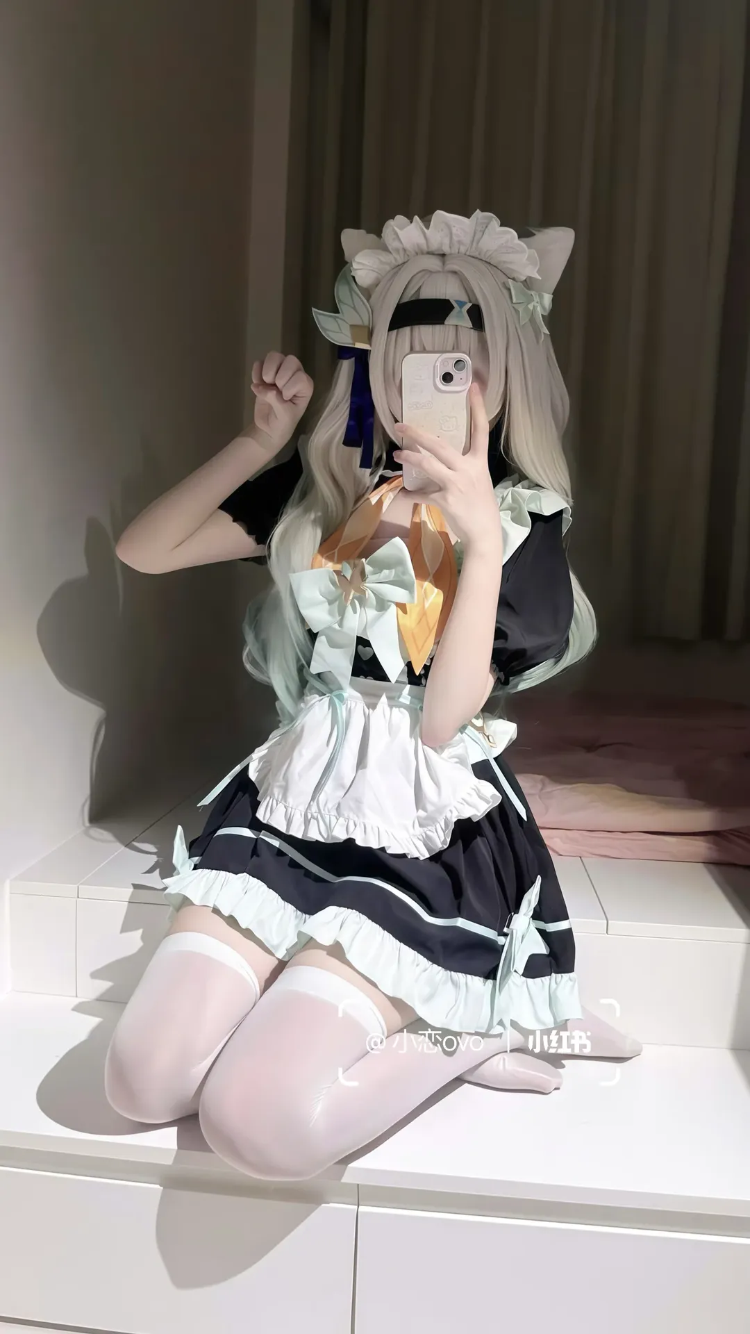 【流萤cos】崩坏星穹铁道女仆私设，很不高兴为你服务 - 第 2 张