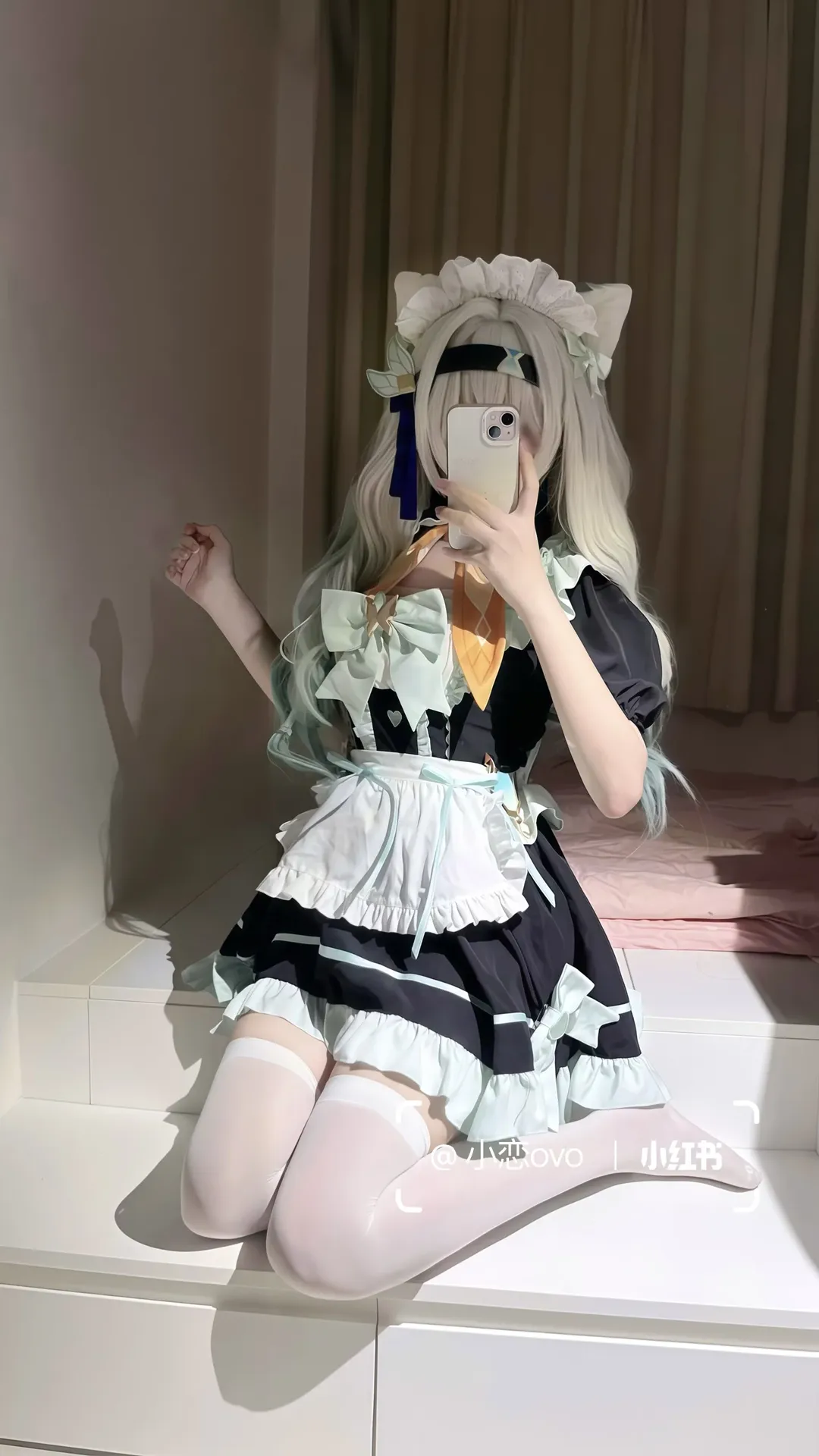 【流萤cos】崩坏星穹铁道女仆私设，很不高兴为你服务 - 第 3 张