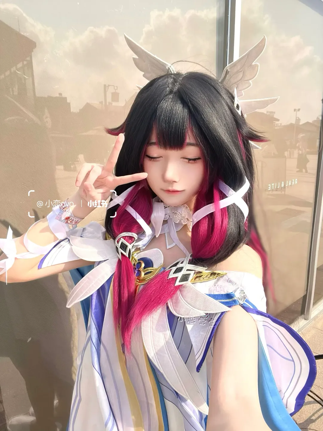 【哥倫比婭cos】原神少女的中秋祈願 - 第 5 張