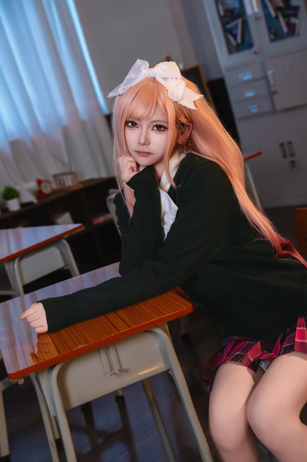 【喜多川海梦cos】深夜教室里的青春与活力 - 第 7 张