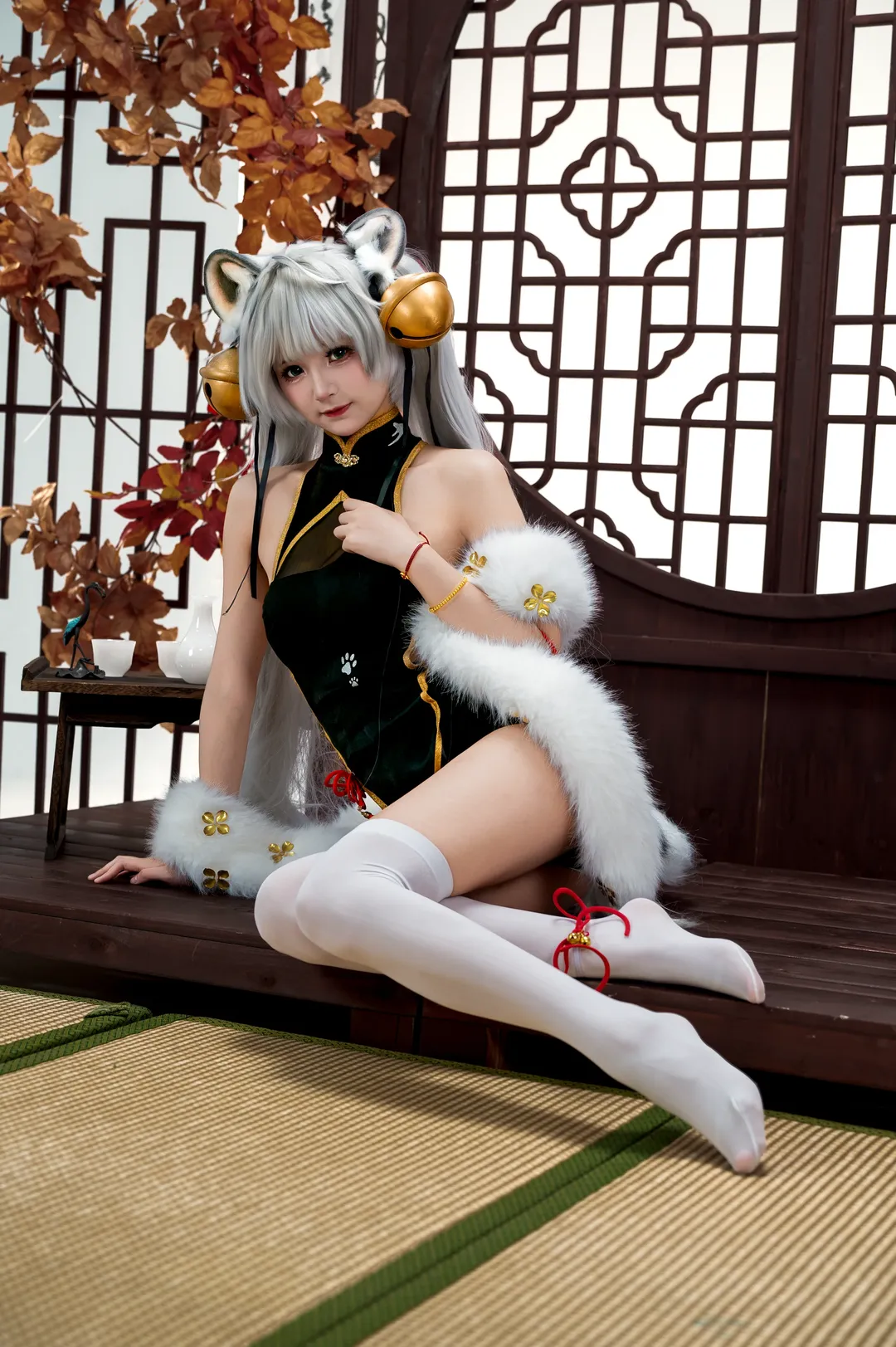 【白虎娘 riko cos】虎啸风生正片拍摄分享 - 第 4 张