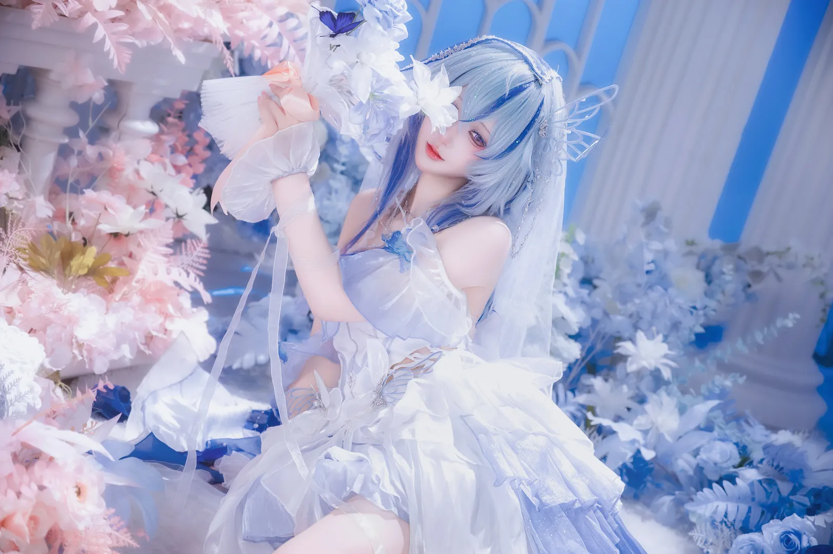【守岸人cos】蓝白交织的静谧海岸 - 第 7 张
