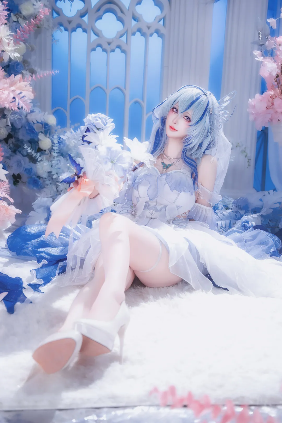 【守岸人cos】蓝白交织的静谧海岸 - 第 8 张