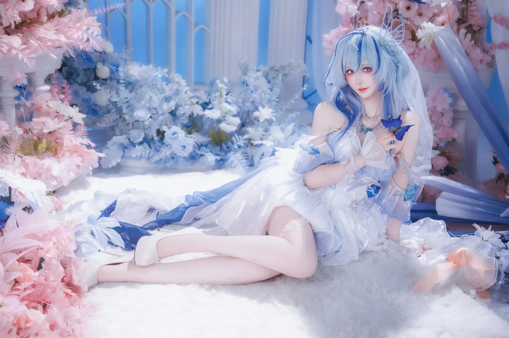 【守岸人cos】蓝白交织的静谧海岸 - 第 9 张