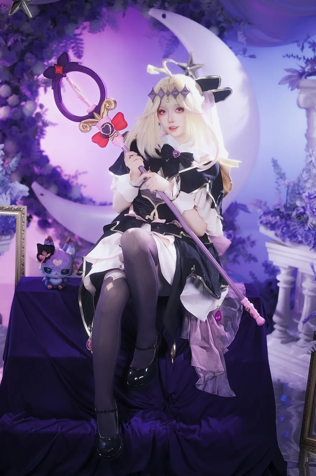 【森亚露露卡cos】名侦探光之美少女月夜下的梦幻魔法 - 第 10 张