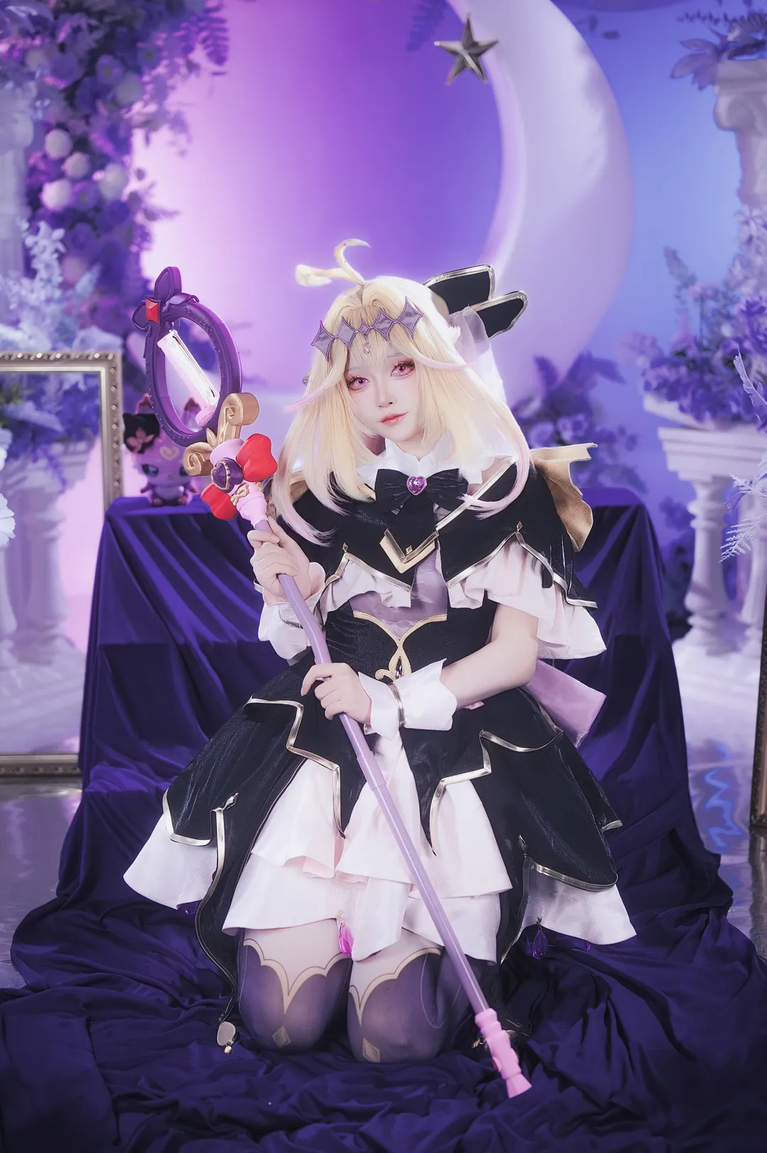 【森亚露露卡cos】名侦探光之美少女月夜下的梦幻魔法 - 第 11 张