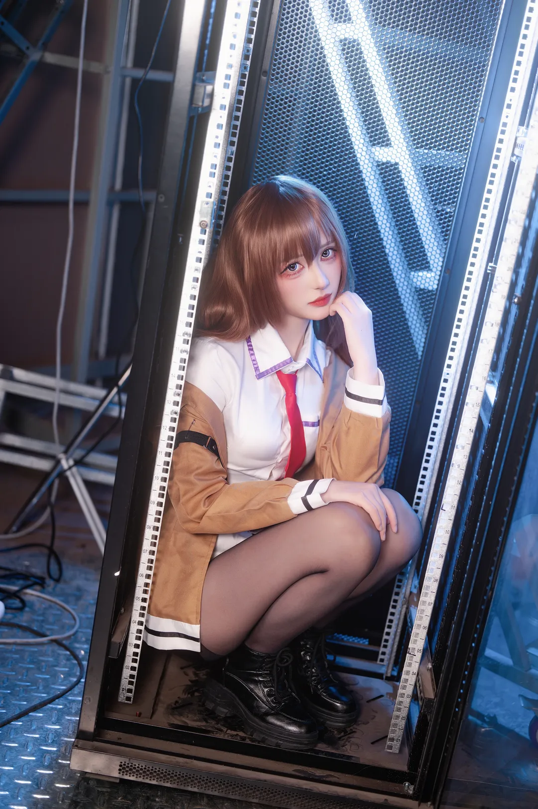 【牧瀨紅莉棲cos】命運石之門裡的實驗室成員NO.004助手克莉絲汀娜 - 第 12 張
