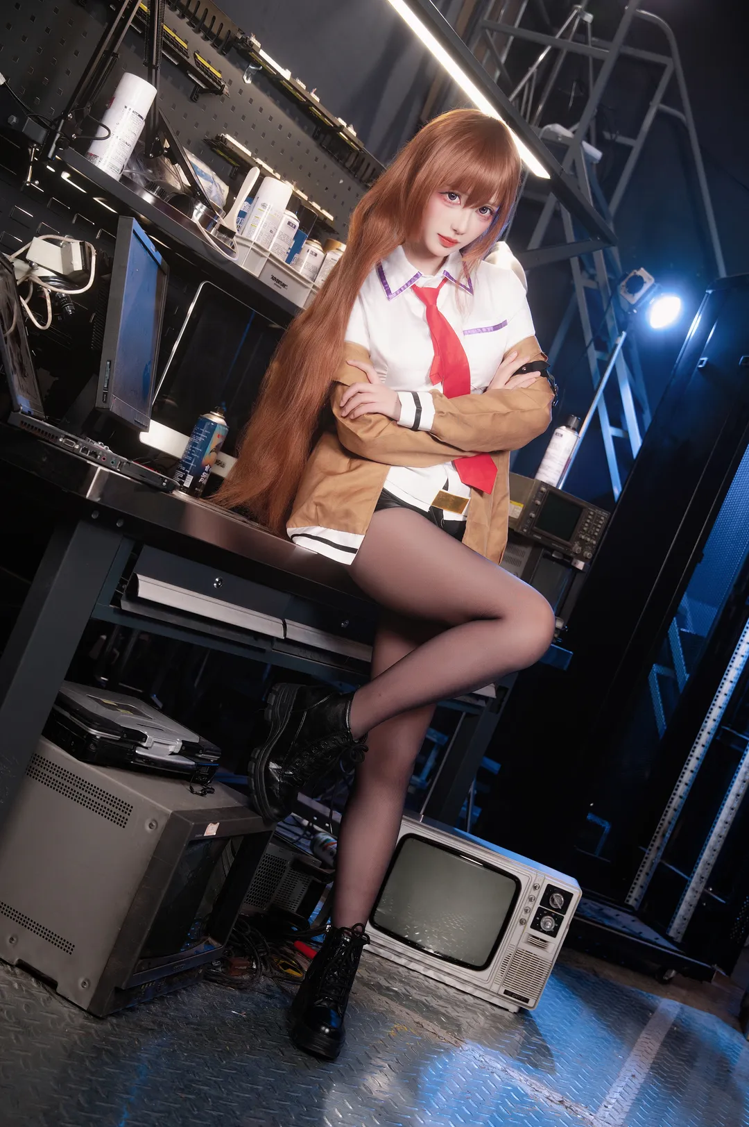 【牧瀨紅莉棲cos】命運石之門裡的實驗室成員NO.004助手克莉絲汀娜 - 第 5 張